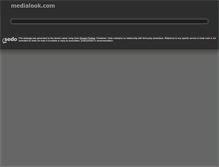 Tablet Screenshot of medialook.com